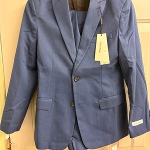 Calvin Klein Boy’s Blue Suit